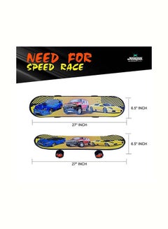 Jaspo Concave Cruiser Standard Skateboard for Kids, Teens & Adults  - Image 4