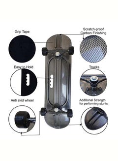 Jaspo Concave Cruiser Standard Skateboard for Kids, Teens & Adults  - Image 2