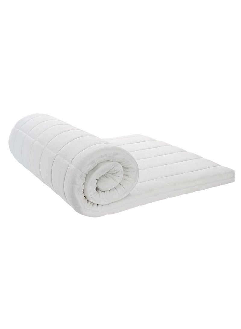 Dreamzone Rectangle Shape Top Mattress Fabric White