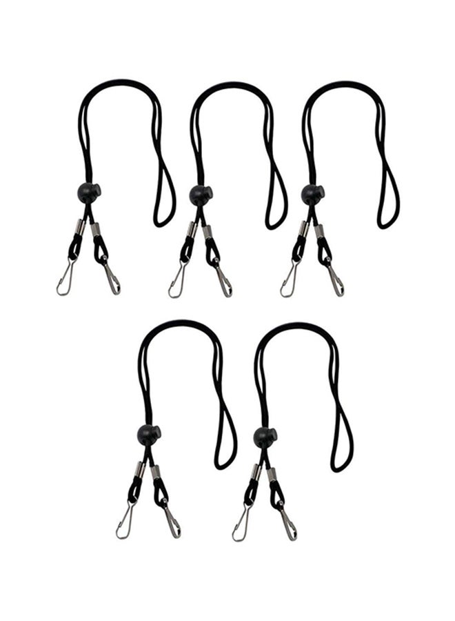 5-Piece Face Mask Holder Lanyard Set - Image 1