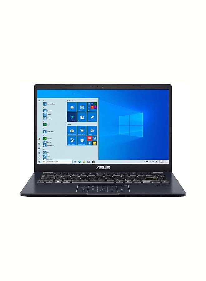 ASUS - E410 Laptop With 14-Inch HD Display, Celeron N4020 Processer/4GB RAM/128GB SSD/Intel UHD Graphics/Windows 10 English Peacock blue - Image 1
