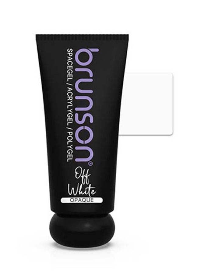 brunson Poly Nail Gel Off White