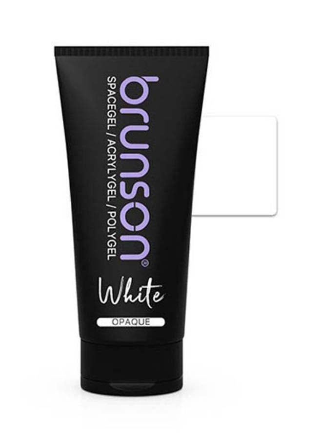 برونسون جل بولي للأظافر أبيض - Image 1