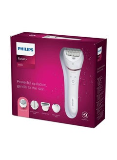 Philips Epilator Series 8000 Wet And Dry Epilator BRE740/11, 2 Years Warranty White  - Image 2