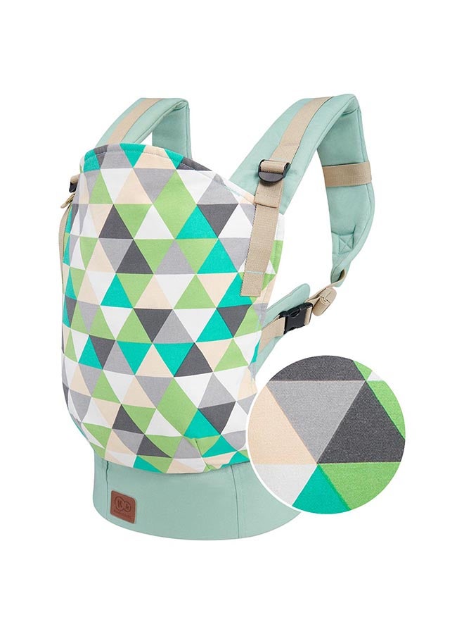 Kinderkraft - Baby Carrier Nilo Ergonomic Sling For Newborn Lightweight, Confortable, Ajustable, 2 Carrying Position Front And Backpack For Newborn From 3 Month To 20 Kg, D By Ihdi, Mint - Image 1