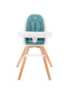Kinderkraft 2 In1 Kinderkraft High Chair Tixi Turquoise  - Image 2