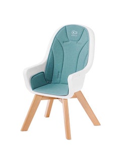 Kinderkraft 2 In1 Kinderkraft High Chair Tixi Turquoise  - Image 4