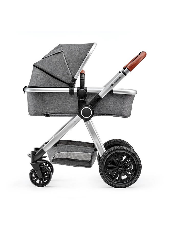 Kinderkraft - 3-in-1 Veo Travel System - Grey - Image 1