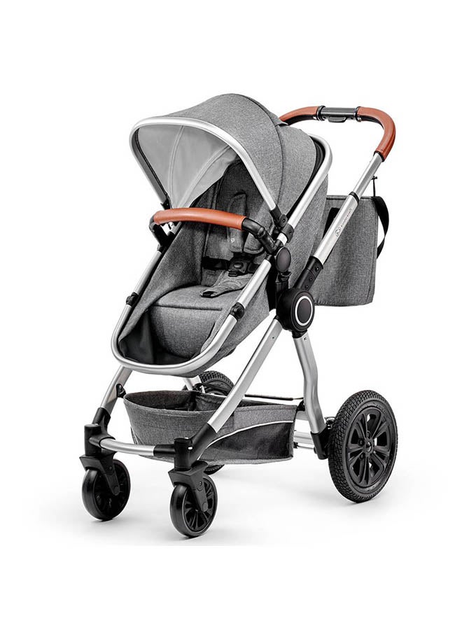 Kinderkraft - 3-in-1 Veo Travel System - Grey - Image 1