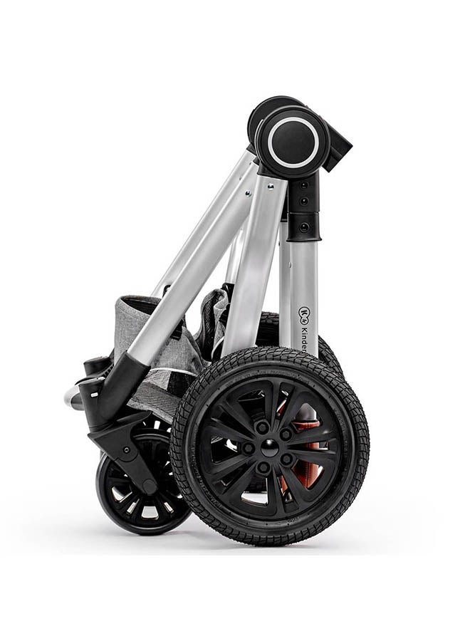 Kinderkraft - 3-in-1 Veo Travel System - Grey - Image 1