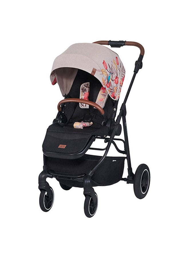Kinderkraft - Stroller Allroad, Pushchair, Baby Buggy, Easy Folding, Large Hood With Upf 50+, Two Pushing Directions, All Wheels Suspension, Accessories In Set - Multicolour - Image 1