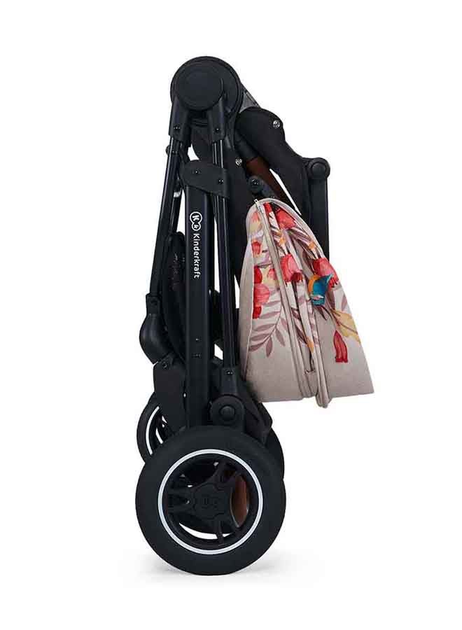 Kinderkraft - Stroller Allroad, Pushchair, Baby Buggy, Easy Folding, Large Hood With Upf 50+, Two Pushing Directions, All Wheels Suspension, Accessories In Set - Multicolour - Image 1