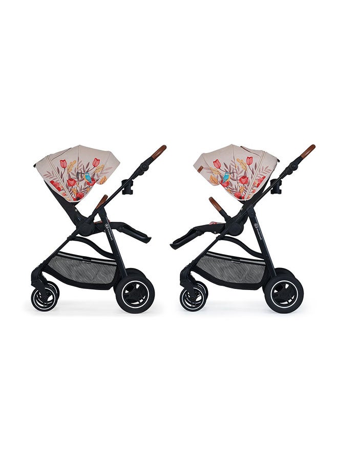 Kinderkraft - Stroller Allroad, Pushchair, Baby Buggy, Easy Folding, Large Hood With Upf 50+, Two Pushing Directions, All Wheels Suspension, Accessories In Set - Multicolour - Image 1