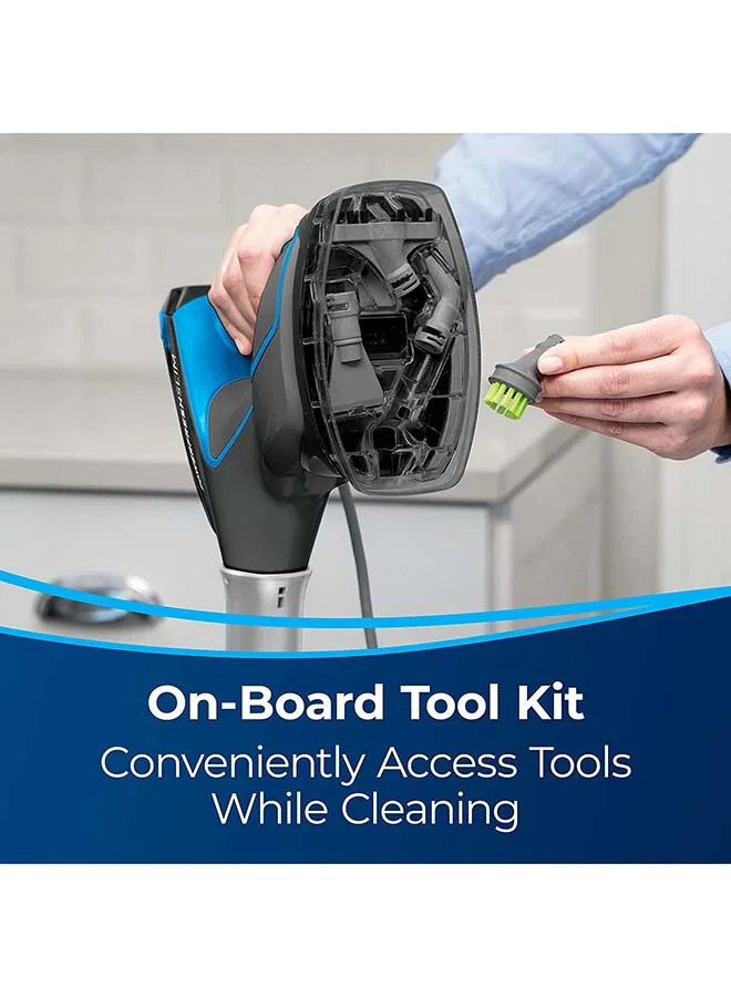 Bissell Crosswave Advanced Pro 2223E Multi-Surface Wet & Dry Vacuum Cleaner, Pet Hair Removal, Smart Clean Technology, Ideal For Hard Floors & Area Rugs | 2-Year Warranty 1500 W 2233E Titanium Blue
