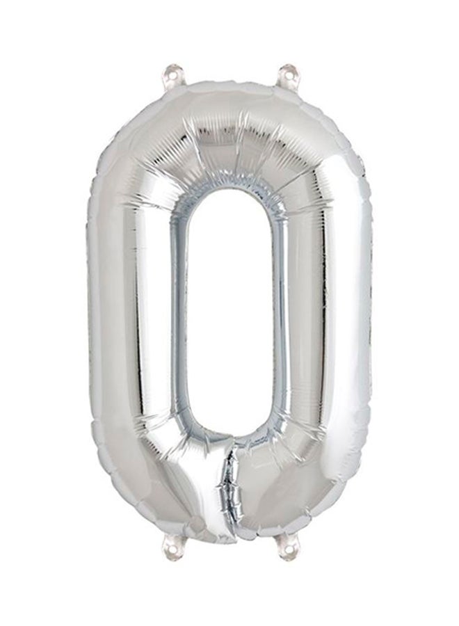 نورث ستار بالونز بالون فويل رقم 0 16بوصة - Image 2