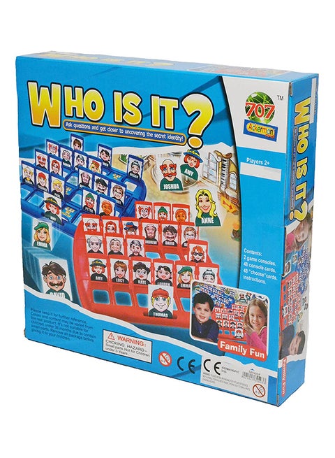 Who Is It Puzzle 27.5 x 27cm