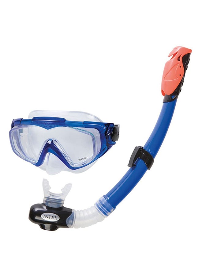 INTEX Hyper Flow Senior Swimming Snorkel - Assorted 24cm - Image 1