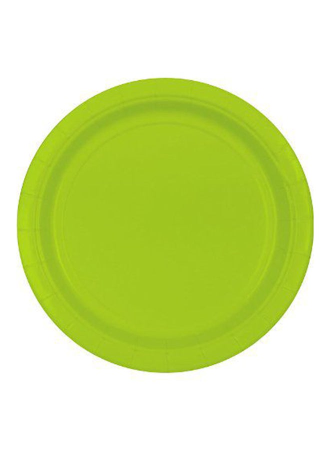 أمسكان طقم أطباق دائرية مكون من 20 قطعة 9بوصة - Image 1