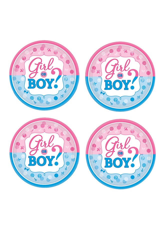 Amscan 16-Piece Girl Or Boy Printed Beverage Tissue Set Tableware Party Supplies  - Image 3