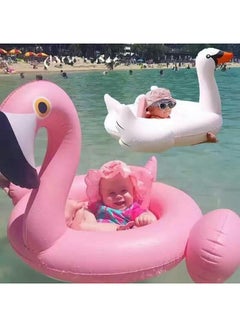 CYTHERIA Flamingo Pattern Swim Ring 12x 12x 10cm  - Image 4