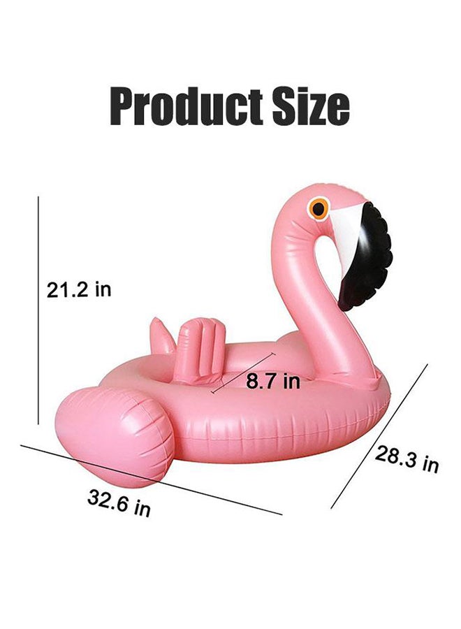 CYTHERIA - Flamingo Pattern Swim Ring 12x 12x 10cm - Image 1