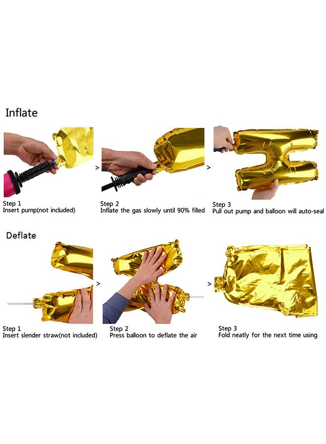 Party Time - 2 Number Foil Balloon 16-Inch - Image 1