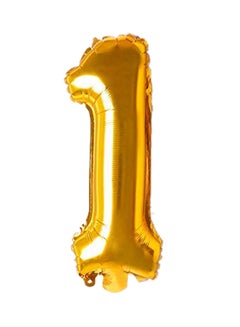 Party Time 3 Number Foil Balloon 16-Inch 16inch  - Image 1