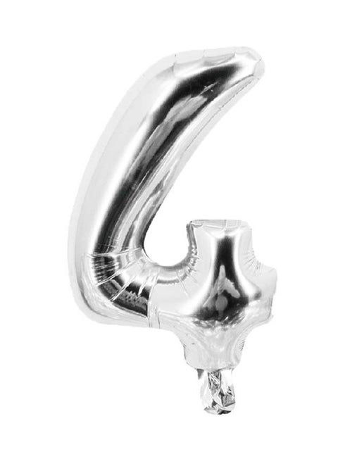 Number 4 Foil Balloon 16inch