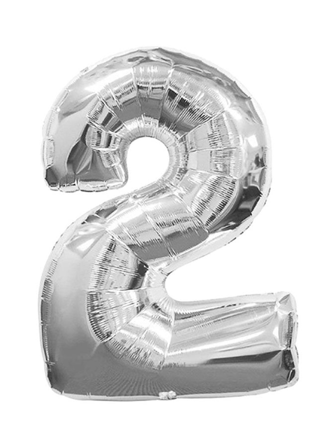 Tamona Number 2 Helium Party Balloon 16inch - Image 1