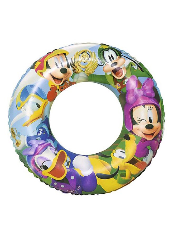 Bestway Mickey Mouse Club House Swim Ring 122 x 25cm - Image 2