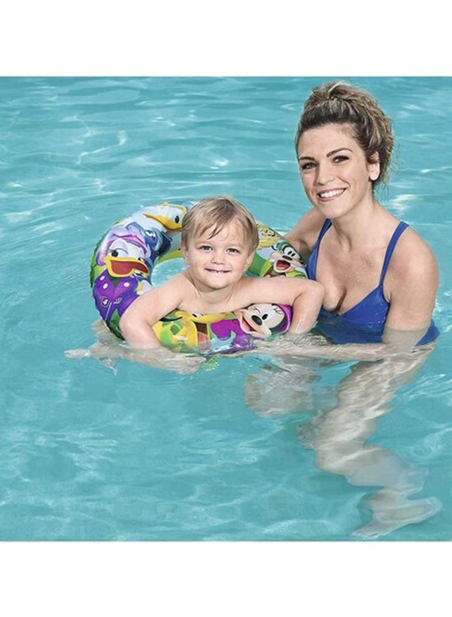 Bestway Mickey Mouse Club House Swim Ring 122 x 25cm - Image 3
