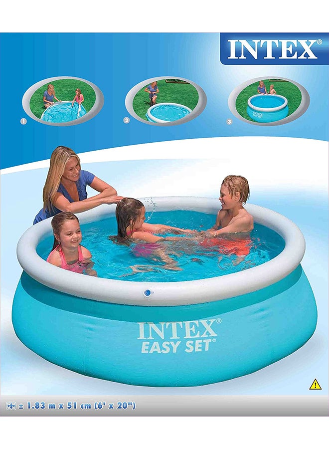 بست واي حوض سباحة بتصميم دائري للأماكن الخارجية 305x76سم - Image 4