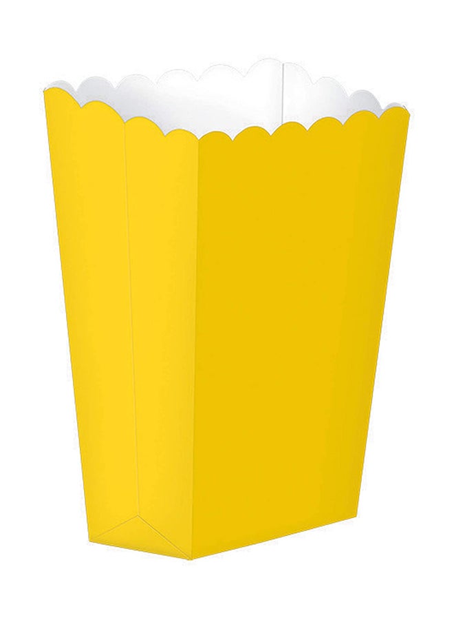 أمسكان مجموعة علب فشار من الورق سادة من 5 قطع S - Image 1