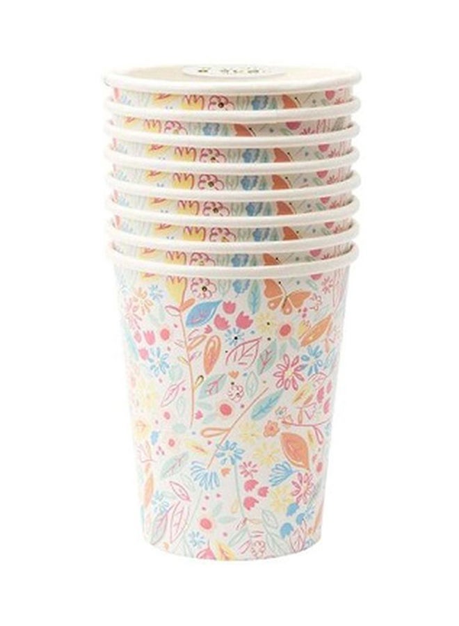 Meri Meri 8-Piece Printed Party Cup Set  - Image 1