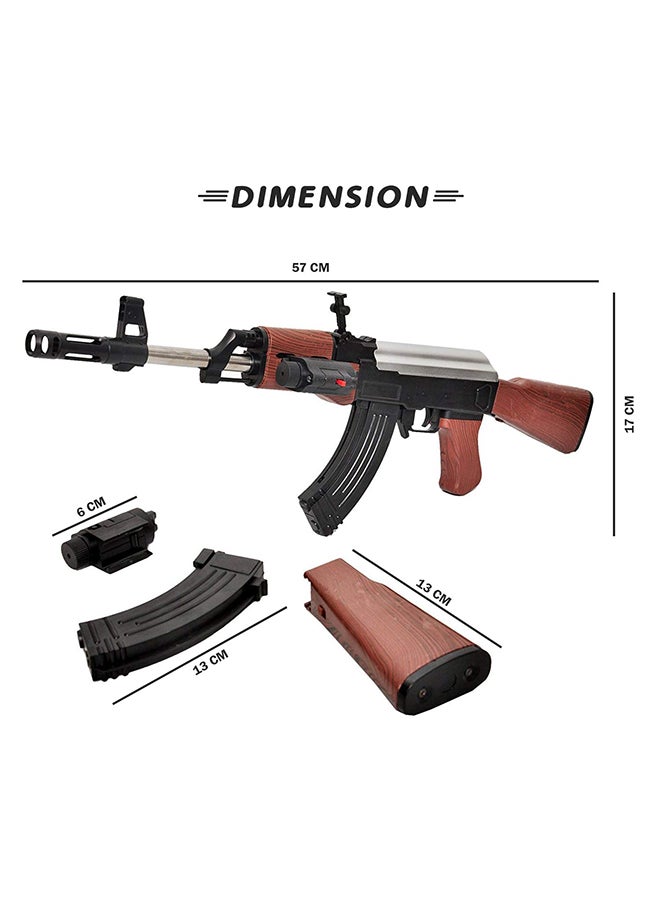 كيدز أرمي لعبة بندقية رشاش - Image 5
