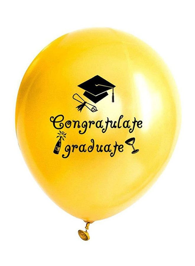 Sharpdo 50-Piece Graduate Party Balloons Set 12inch - Image 1
