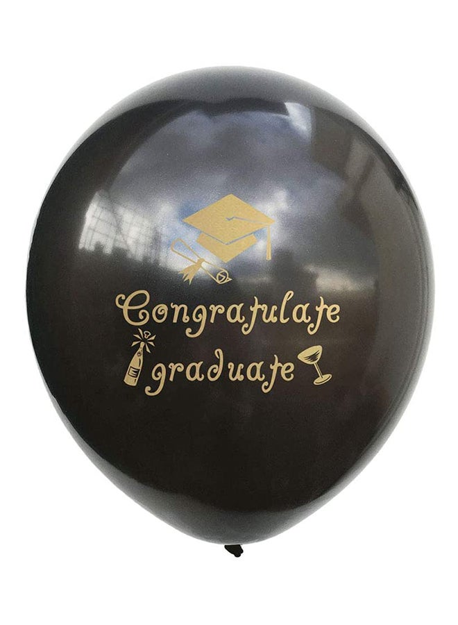 Sharpdo 50-Piece Graduate Party Balloons Set 12inch - Image 3