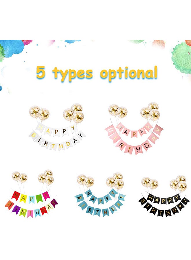 Sharpdo Happy Birthday Theme Banner And Balloons Set - Image 3