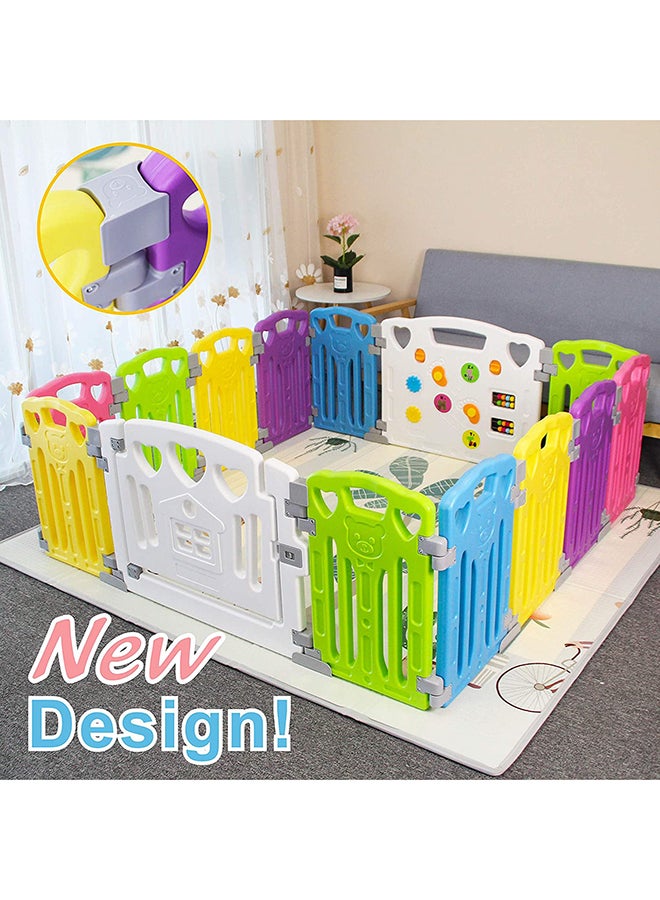 أر بي دبليو تويز روضة وسياج للأطفال مكون من 12 لوحة طراز 16329 - Image 4