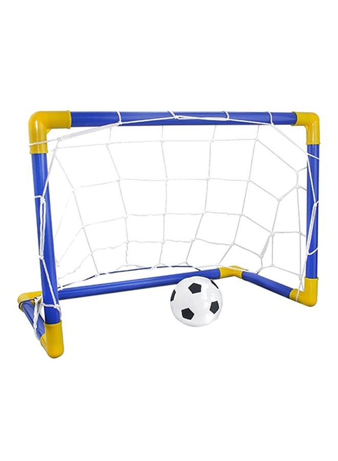 Bluelans - Mini Inflatable Football Soccer Goal Post Net 60centimeter - Image 1