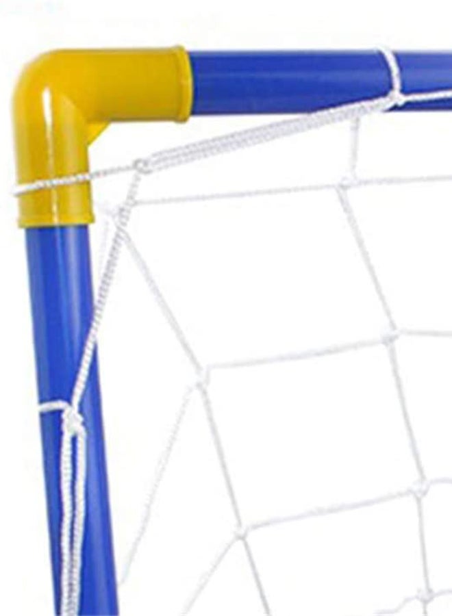 Bluelans - Mini Inflatable Football Soccer Goal Post Net 60centimeter - Image 1