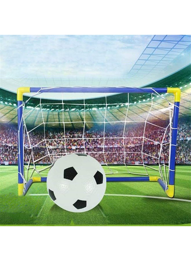 Bluelans - Mini Inflatable Football Soccer Goal Post Net 60centimeter - Image 1