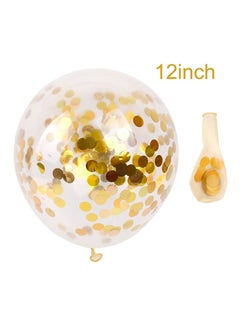 FancyLife 5-Piece Confetti Balloon Happy Birthday Wall Banner  - Image 4