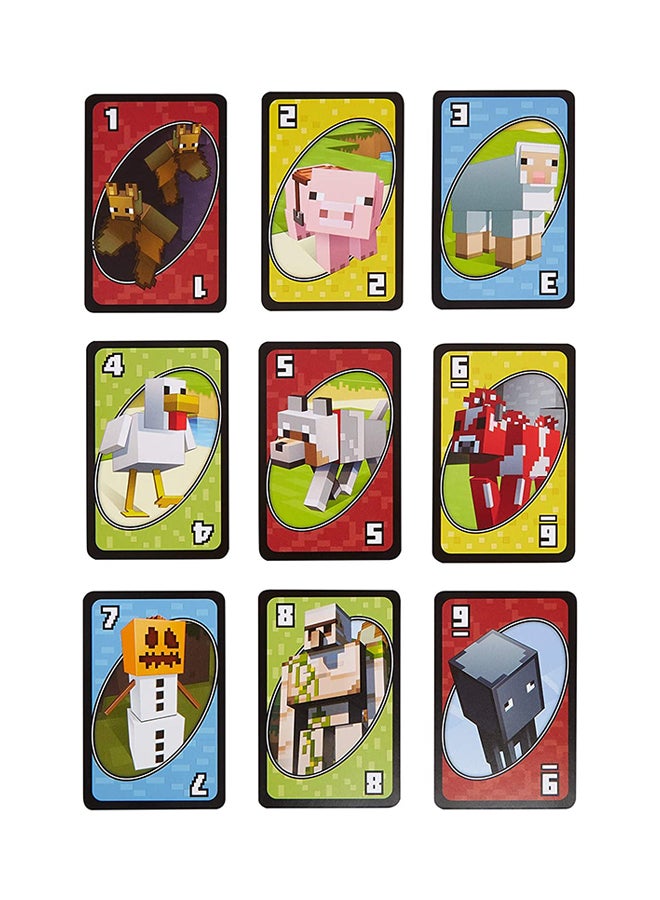 Games Uno Minecraft Card Game  - Image 3