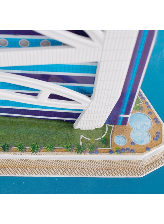 CubicFun 46-Piece Burj Al-Arab 3D Puzzle C065h - Image 4