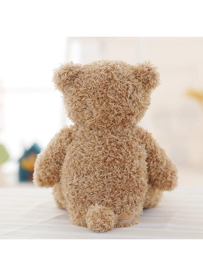 Motim - Peek A Boo Teddy Bear Stuffed Toy TH0052-T 11.5inch - Image 1