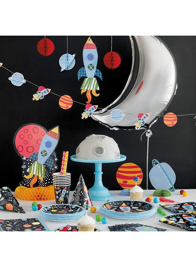 يونيك طقم أكواب بتصميم الفضاء الخارجي من 8 قطع - Image 3