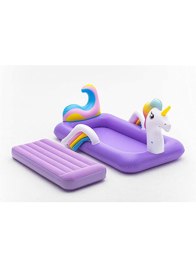 بست واي عوامة سباحة دريم تشيسر قابلة للنفخ بنمط أحادي القرن 196x104x84سم - Image 3