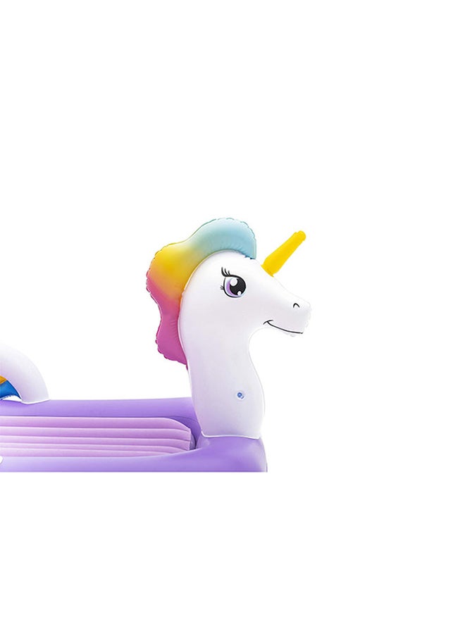 بست واي عوامة سباحة دريم تشيسر قابلة للنفخ بنمط أحادي القرن 196x104x84سم - Image 4