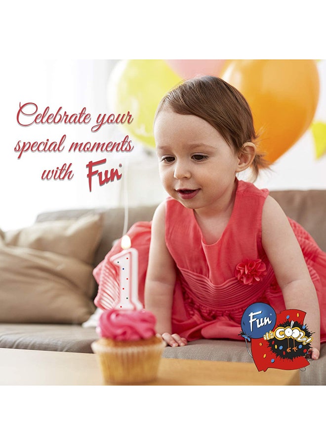 Fun - Number 9 Birthday Candle - Image 1